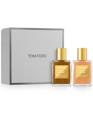 Tom Ford Mini Soleil Blanc Shimmering Body Oil 2Pc Set