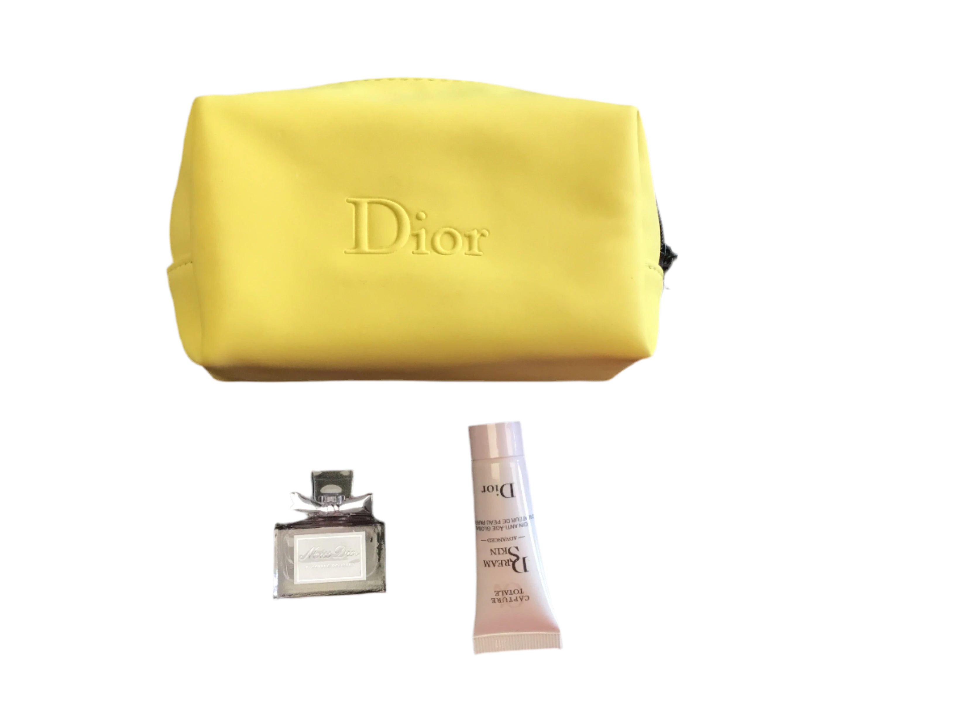 Miss Dior 0.17 oz Perfume Spray and Cream with Pouch