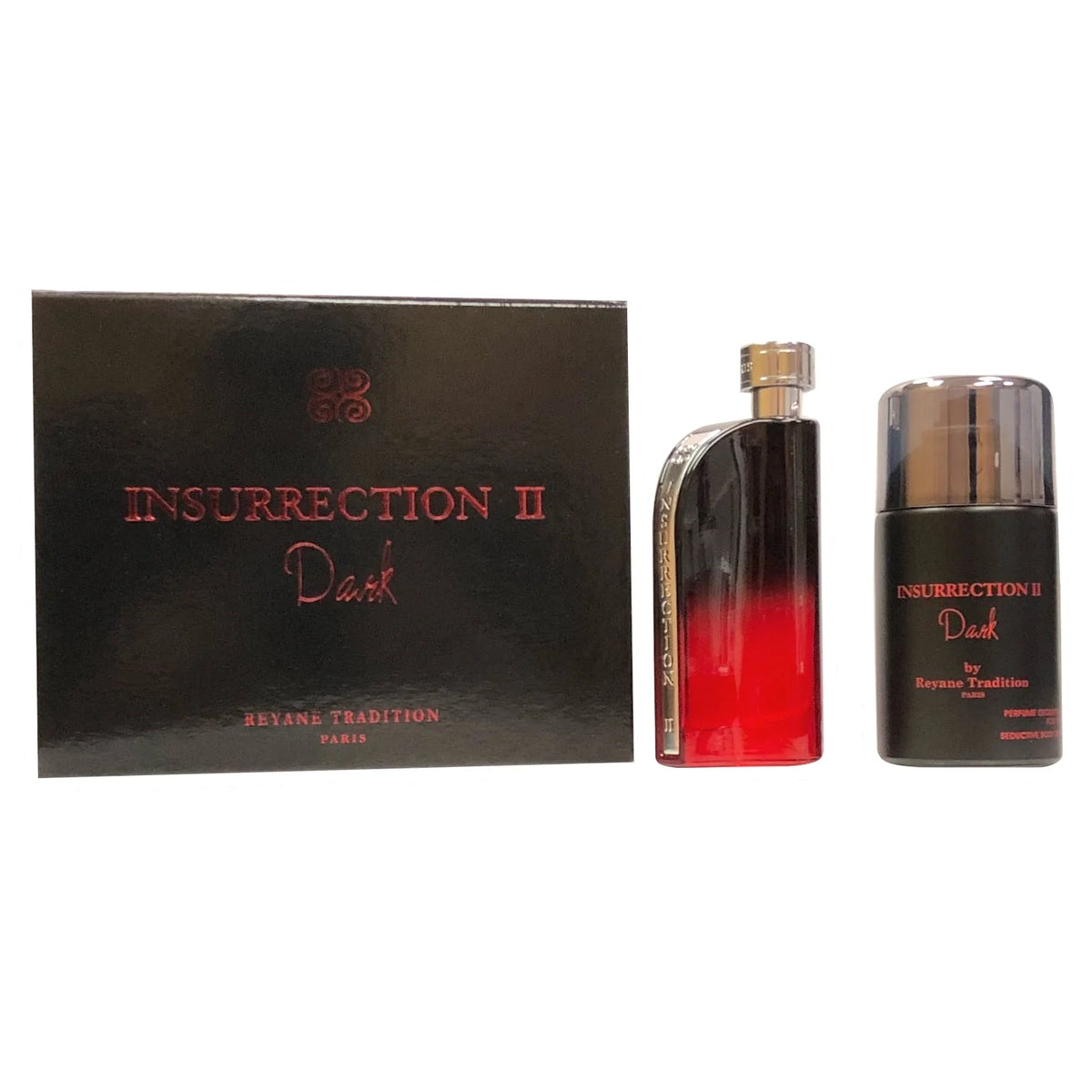 Insurrection II Dark 2 pc Giftset includes ( 3.3 oz EDT Spray + 9.0 oz