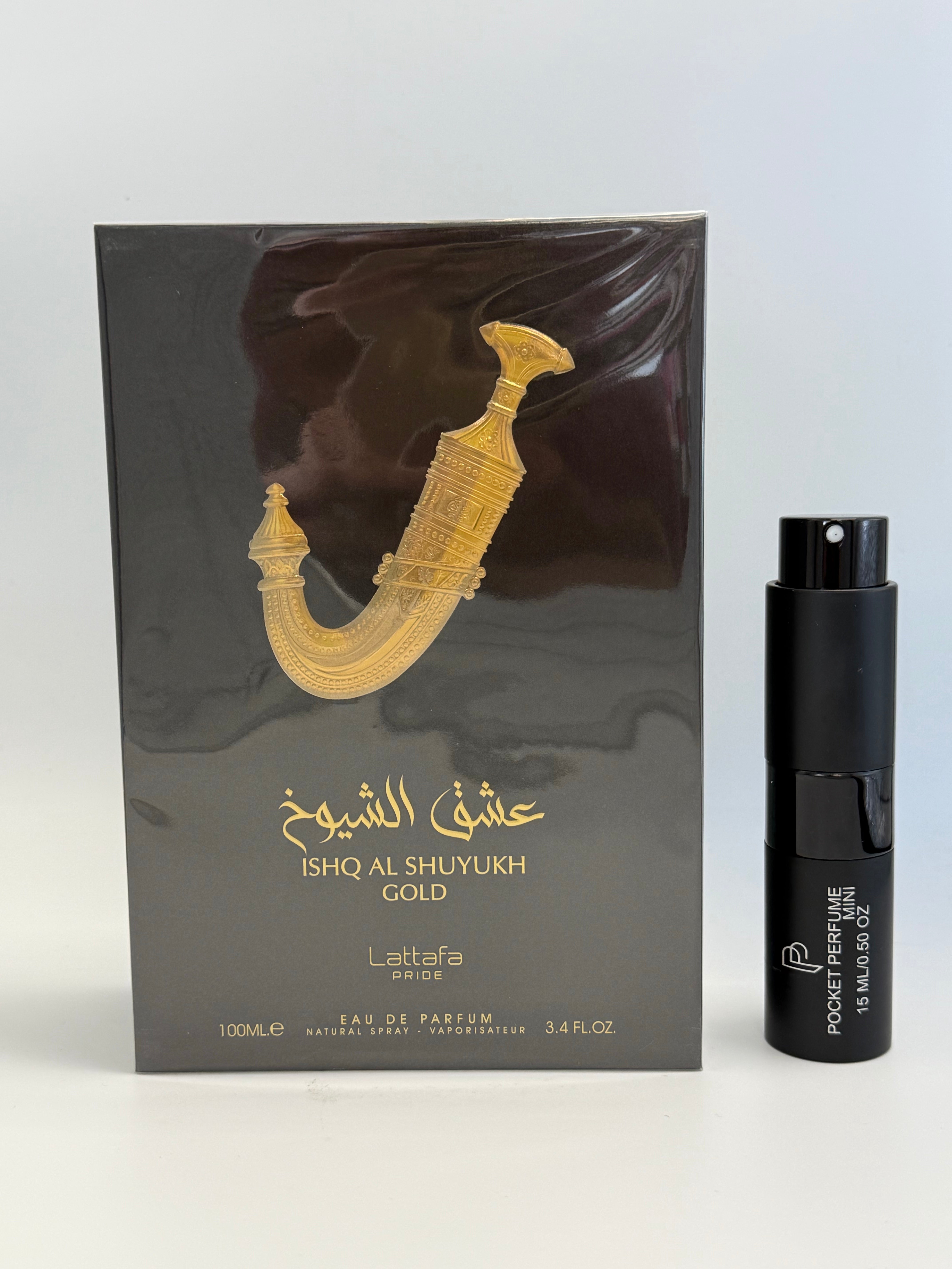 Lattafa Ishq Al shuyukh gold Eau de Parfum Spray for Unisex