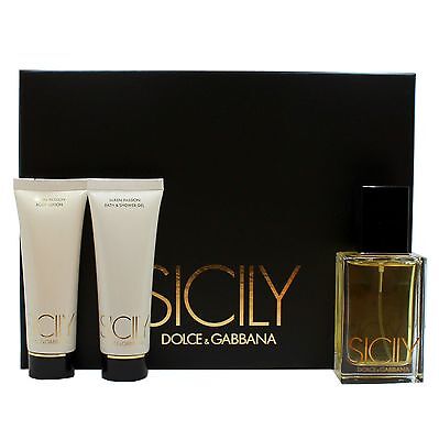 Dolce & Gabbana Sicily 3-piece gift set